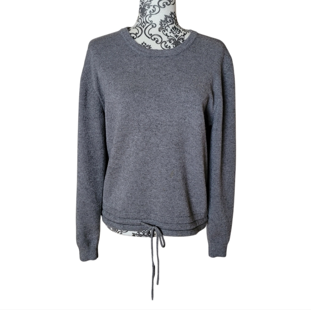 Heartloom crew neck tie waist sweater size XL - Picture 2 of 14